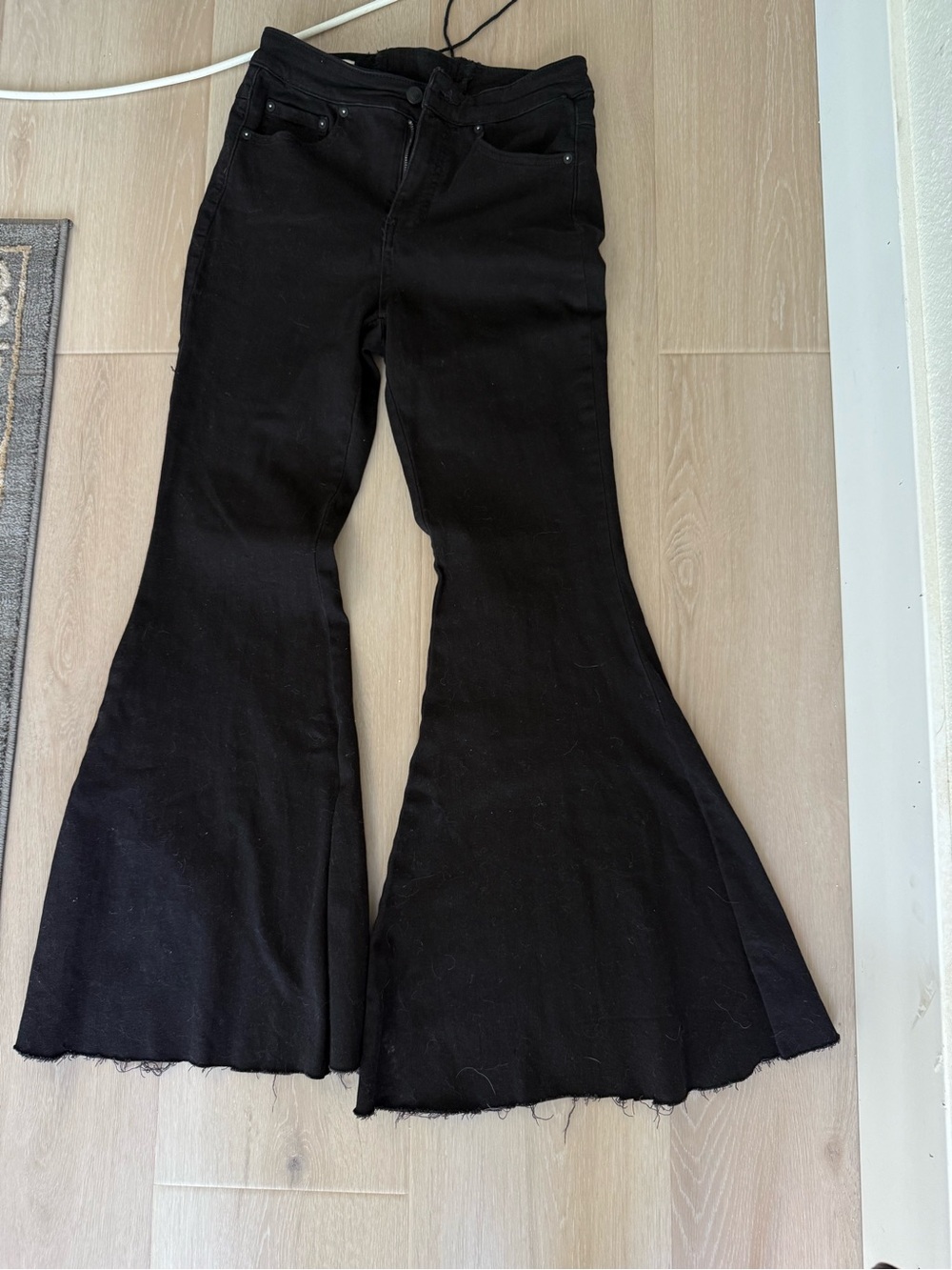 We The Free Black High-Waist Jeans